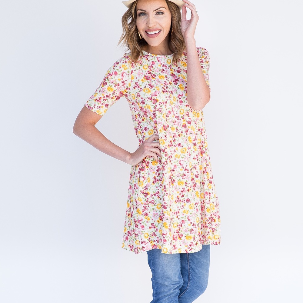 Swing Tunic Cheerful Buds